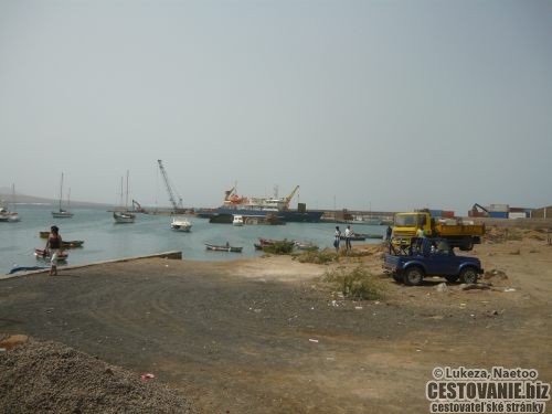 Cabo Verde Palmeira Port - prístav